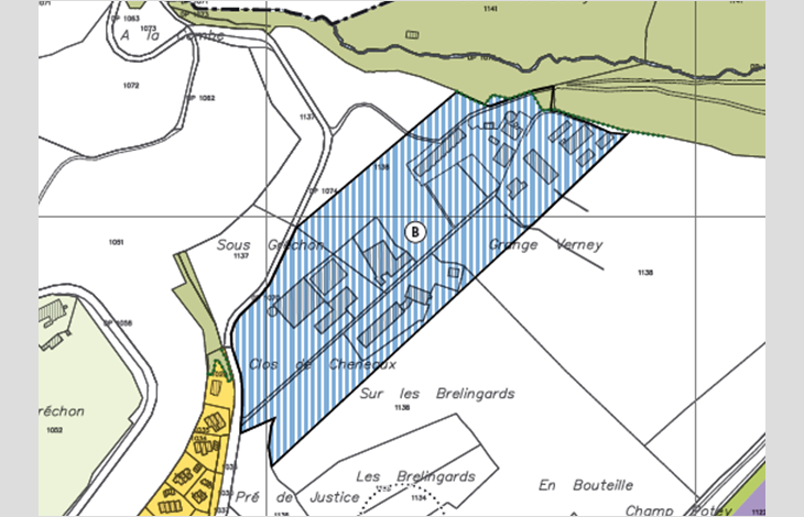 Le site de Grange-Verney à Moudon abritera la formation agricole, l’administration de la DGAV ainsi que les entités partenaires.