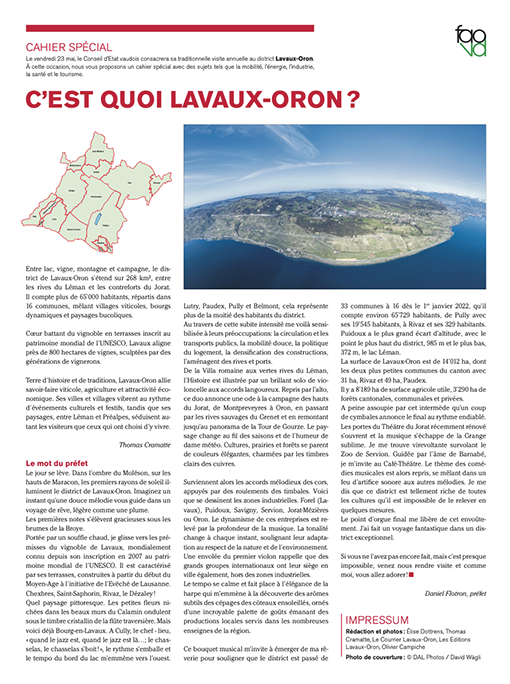 District  du Lavaux-Oron