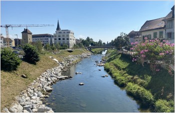 La Broye retrouve son cours naturel à Payerne