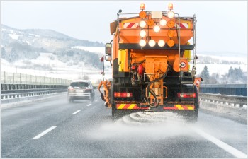 Entretien hivernal sur les routes et les autoroutes du canton