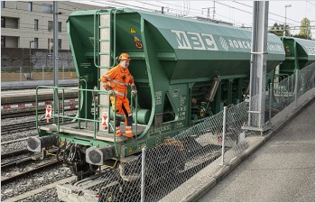 Priorité au rail pour le transport de marchandises