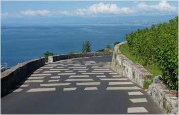 Partage de la route: projet pilote en Lavaux