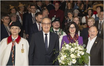 Les autorités cantonales félicitent Guy Parmelin