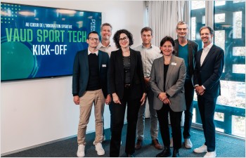 Le Canton de Vaud renforce son action  en faveur de l’innovation dans le sport