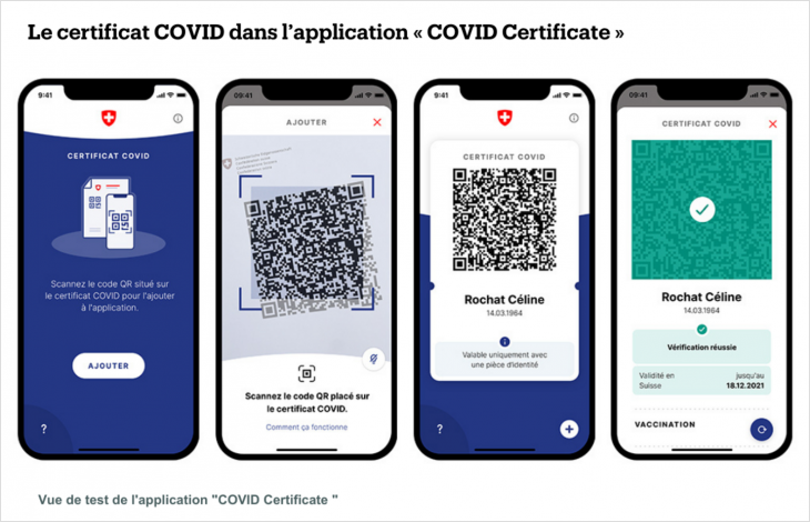 Le Canton propose le Certificat COVID à ses résidents, en deux phases