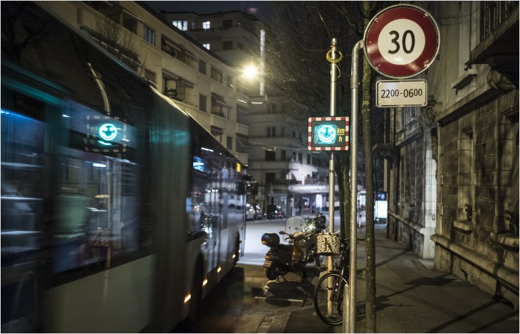 Le 30 km/h de nuit devient une réalité à Lausanne et dans le canton