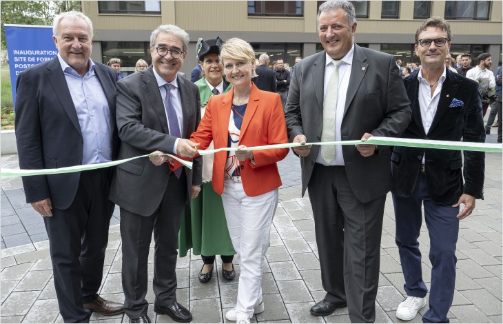 Crissier: inauguration du site de la Gottrause