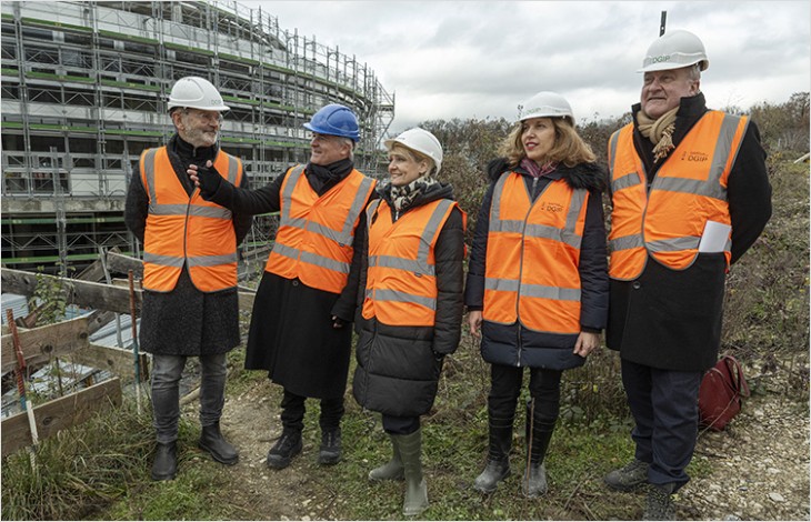 Le futur parc public du Campus Santé à Chavannes-près-Renens