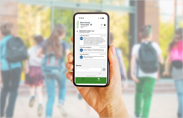 Une application pour rapprocher  l’école et les familles