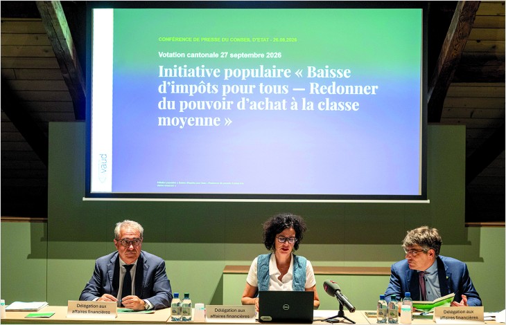 L’initiative populaire «Baisse d’impôts pour tous» sera soumise au peuple le 27 septembre