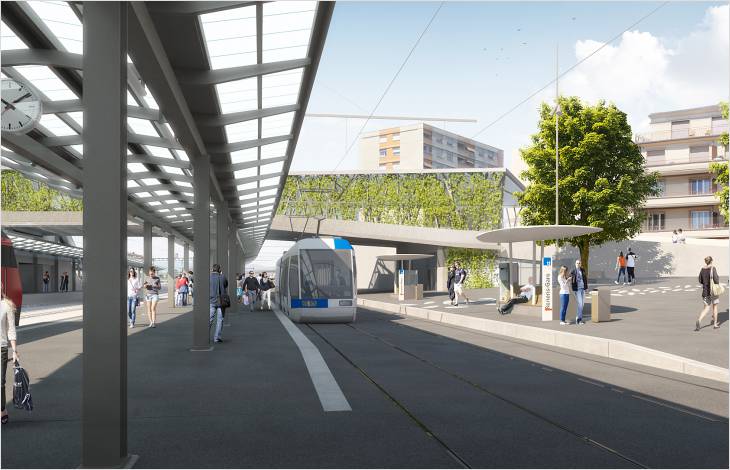 La construction du tramway entre Lausanne et Renens devient réalité