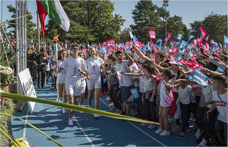 Ecoles et communes célèbrent les Jeux olympiques de la Jeunesse