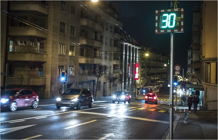 Pétition «Oui aux 50km/h la nuit en Ville de Lausanne»